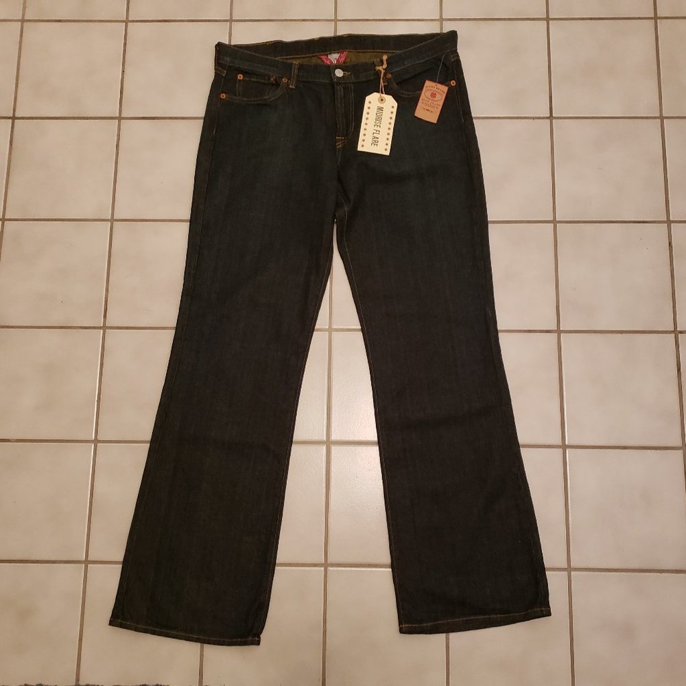 NWT Lucky Brand, Size 14/32R, Dark Blue